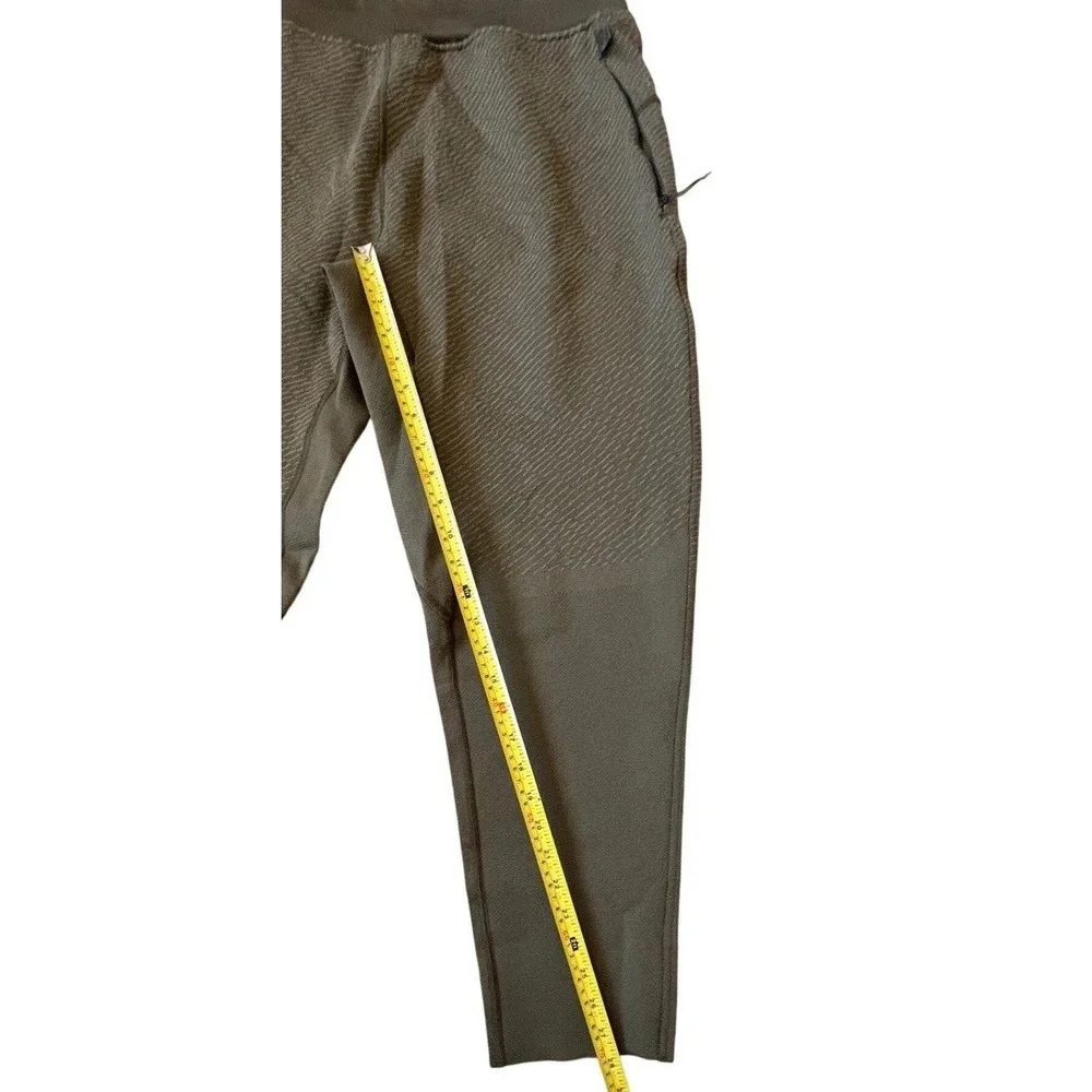 Lululemon Mens Textured Wool Blend Jogger Pants Olive Green XL LM5AN0S